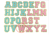 Emb patch - letters（Iron on）
