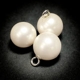 Full Ball pearl Button for bridal