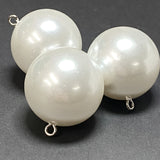 Full Ball pearl Button for bridal