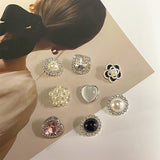 NEW - Camila Shank button with pearl