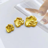 New - irregular two tone color shank buttons
