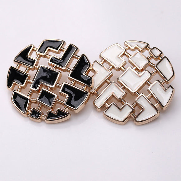 NEW-Puzzle oil drop Shank button