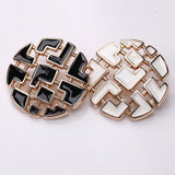 NEW-Puzzle oil drop Shank button