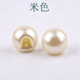Faux Pearl Ball Buttons Sewing Sideways Shank