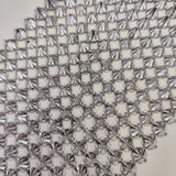 Metallic spike trim
