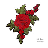 Emb patches - Flower（Iron on）