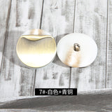 Rolling edging shank buttons