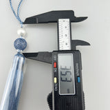 Long tassel with pearl 25cm