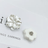 New - Camellia flower shank buttons