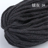 cord - braid flat cord with no inner core