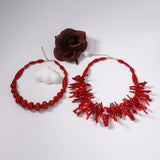 {2026 NEW}exaggerated acrylic beaded necklace womens fashion