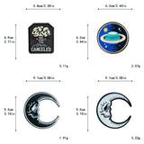 Emb patches - Space（Iron on)