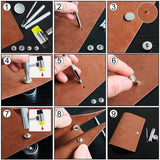 {2026 NEW}Metal Snap Fastener Kit with Setting Tools-120sets