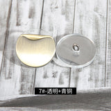 Rolling edging shank buttons