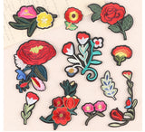 Emb patches - Flower（Iron on）