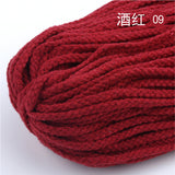 cord - braid flat cord with no inner core