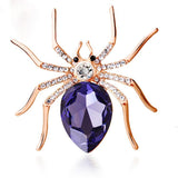 Spider brooches