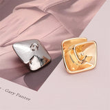New - Metal rose shank buttons