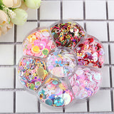 6mm flat sequins in pack