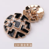 NEW-Puzzle oil drop Shank button