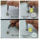 {2026 NEW}Metal Snap Fastener Kit with Setting Tools-120sets