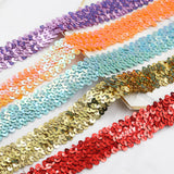 6mm Stretchable sequin tape