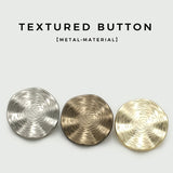{2026 NEW}textured swirl face and a stippled back plate shank buttons