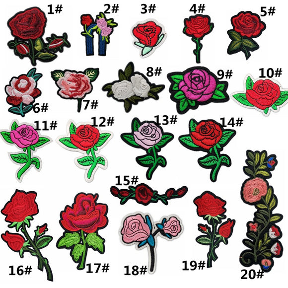 Emb patches - Flower（Iron on）