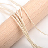 Natural cotton wax cord