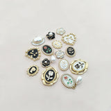 NEW - Camila Shank button with pearl