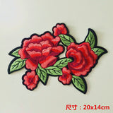 Emb patches - Flower（Iron on）