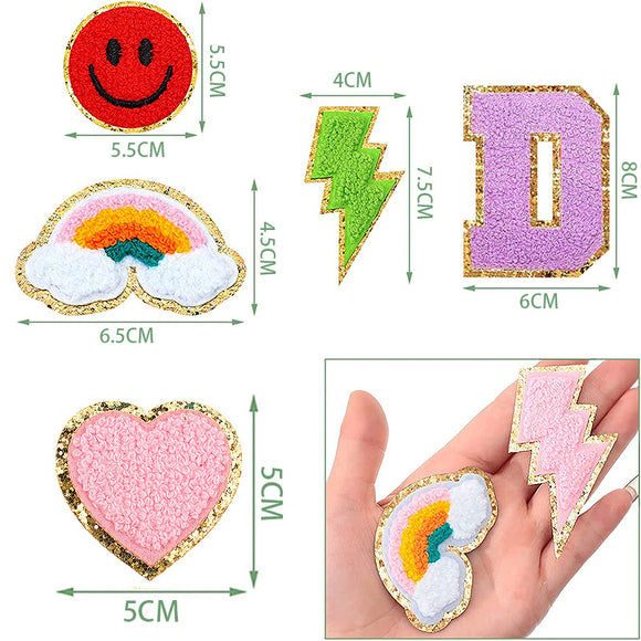 Emb patch - letters（Iron on）
