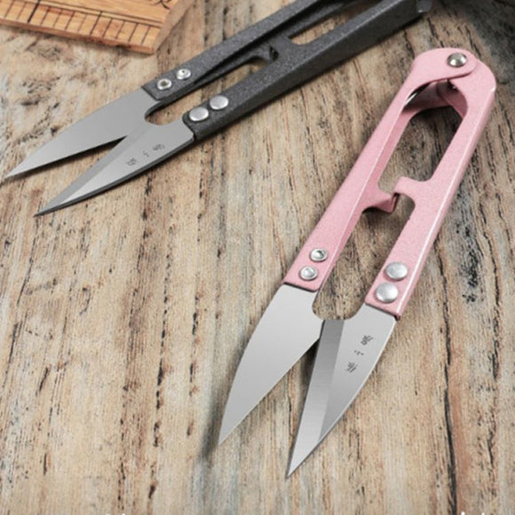 Yarn Thread Cutter Metal U-Shaped Grip Sewing Scissors – www ...