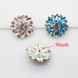 New - Diamante button in shank