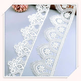 Archway eyelash Guipure lace