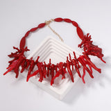 {2026 NEW}exaggerated acrylic beaded necklace womens fashion