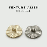 {2026 NEW}textured swirl face and a stippled back plate shank buttons