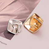 New - Metal rose shank buttons