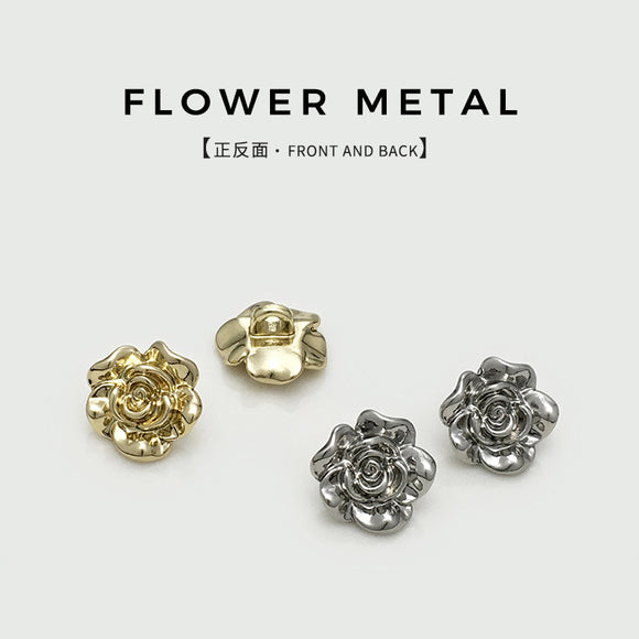 New - flower shank buttons