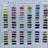 6mm flat sequins in pack