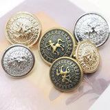 NEW-Sagittarius  metal shank buttons