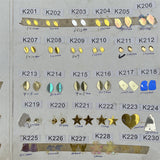 6mm flat sequins in pack