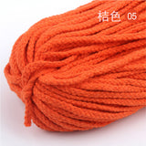 cord - braid flat cord with no inner core