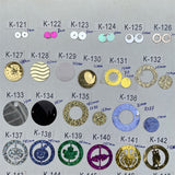 6mm flat sequins in pack