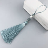 Long tassel with pearl 25cm