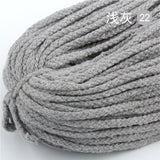 cord - braid flat cord with no inner core