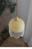 New - wave Seed beading fringe in satin tape