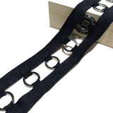 D-ring on Grograin tape