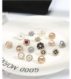 NEW - Camila Shank button with pearl