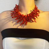 {2026 NEW}exaggerated acrylic beaded necklace womens fashion
